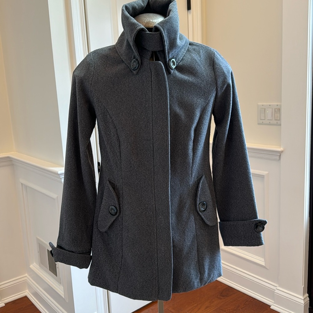 Love Stitch Gray Coat Size M